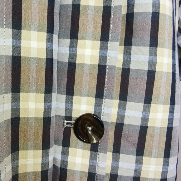 The Row Women’s Tavishina checked silk-blend coat Size US 4 - Picture 10 of 16